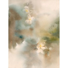 Hafsa Shaikh, 11 x 15 inch, Water Color On Paper, Floral Painting, AC-HFS-054